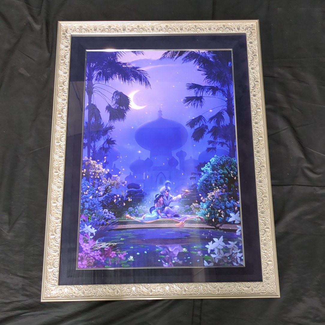 マーティンエアー 「I CAN SHOW YOU THE WORLD」 アラジン ジクレ 版画