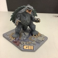 The Collection GⅢ ガメラ3 茨木彰　ART OF WAR 1999 サイン入り